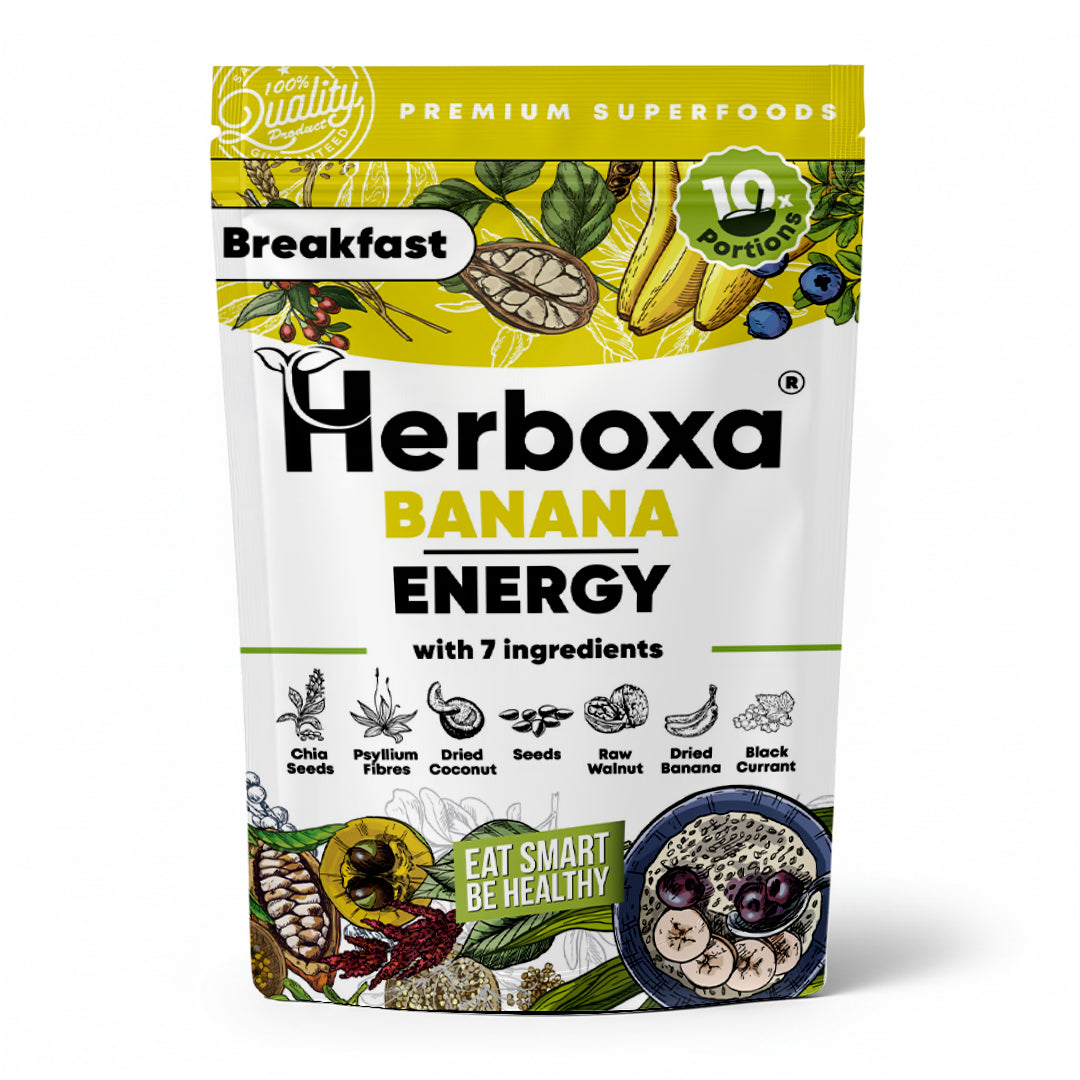 Banana Energy – hälsosam “snabbmat” till frukost