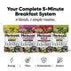 Herboxa® Superfoods-paket – 4 produkter – en komplett och hälsosam frukost som räcker i över en månad