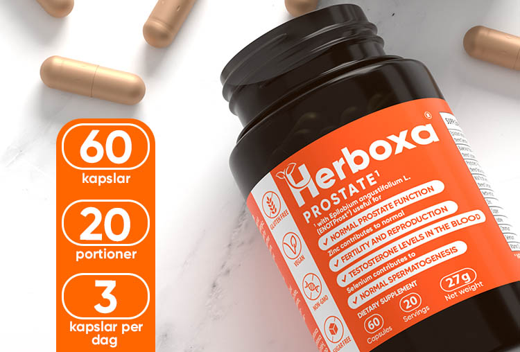 HERBOXA PROSTATE | 60 kapslar